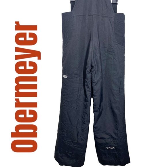 OBERMEYER Unisex I-Grow Snow Ski Bib Overalls Black, Size 8 (Kids) - Picture 6 of 14